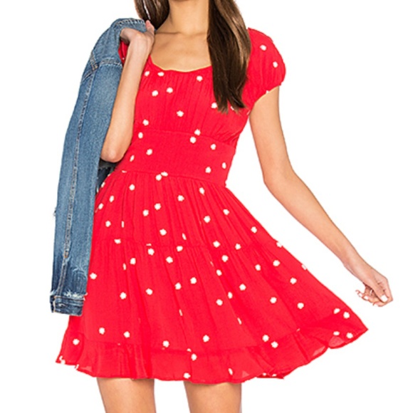 For Love And Lemons Dresses & Skirts - Chiquita Tiered Mini Dress For Love & Lemons